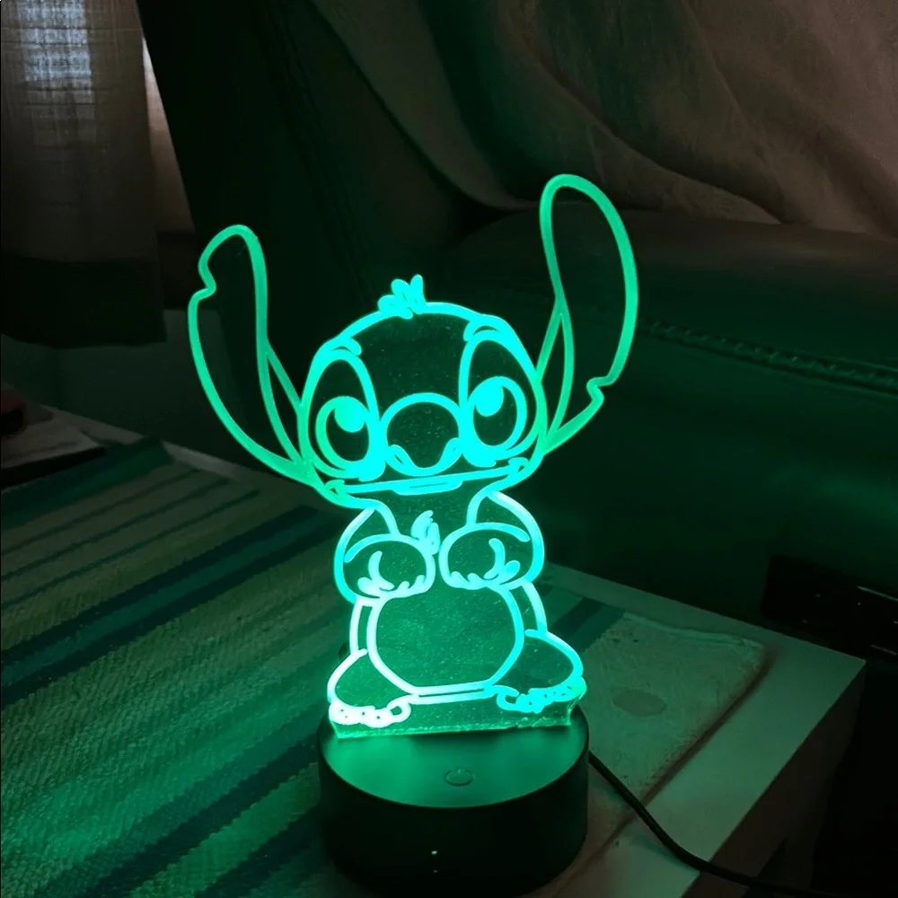 Stitch Night Light Multi Color LED - Picture 2 of 9